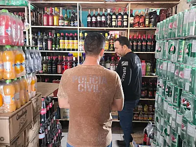 Fiscalização em distribuidoras não identifica bebidas adulteradas em Corumbá