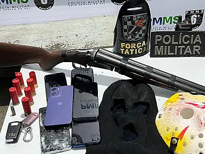 Homem é preso após ameaçar crianças com espingarda em Corumbá