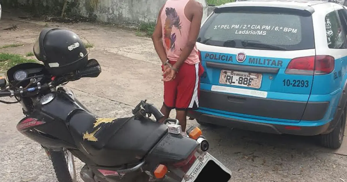 Individuo é preso por porte ilegal de arma
