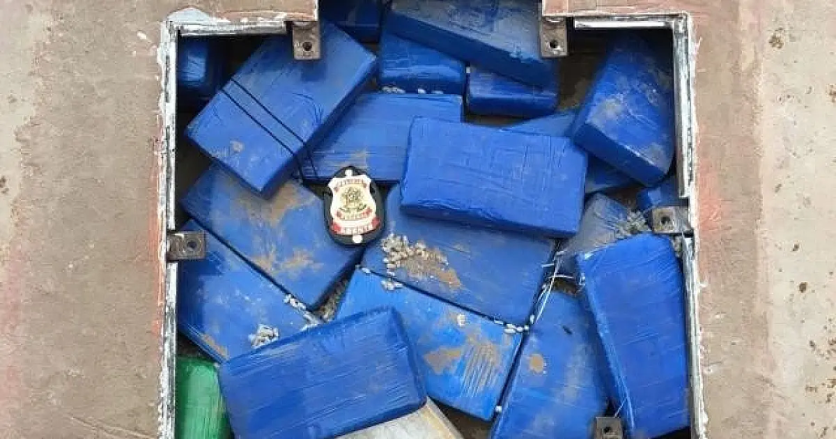 Carga de cocaína que saiu de MS para Santos é avaliada em R$ 5 milhões