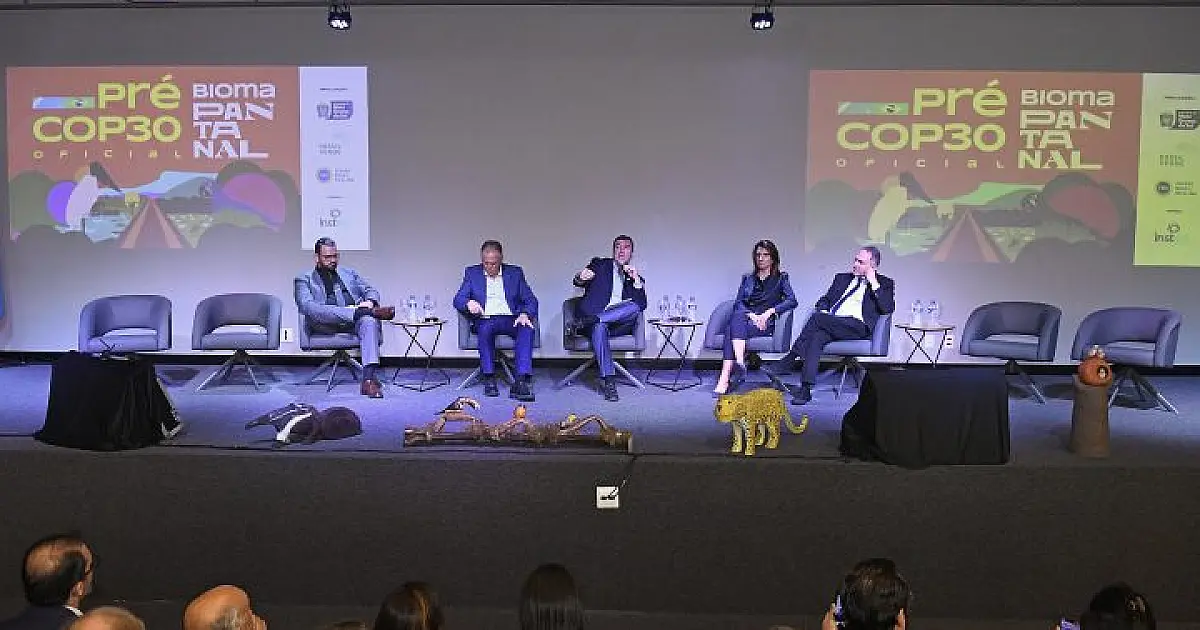 Pré-COP30 no Pantanal debate preservação e instrumentos econômicos verdes