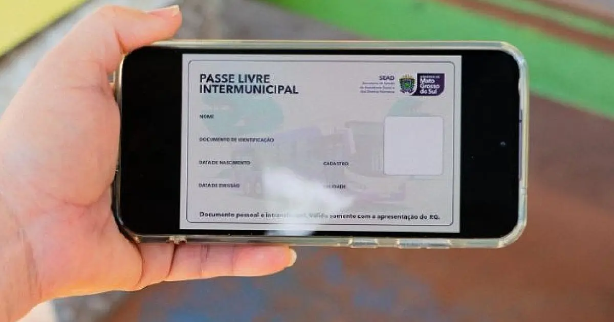 Carteirinha do Passe Livre Intermunicipal passa a ser digital