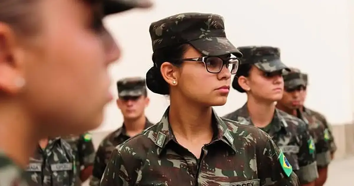 Seleção complementar para serviço militar feminino começa nesta semana