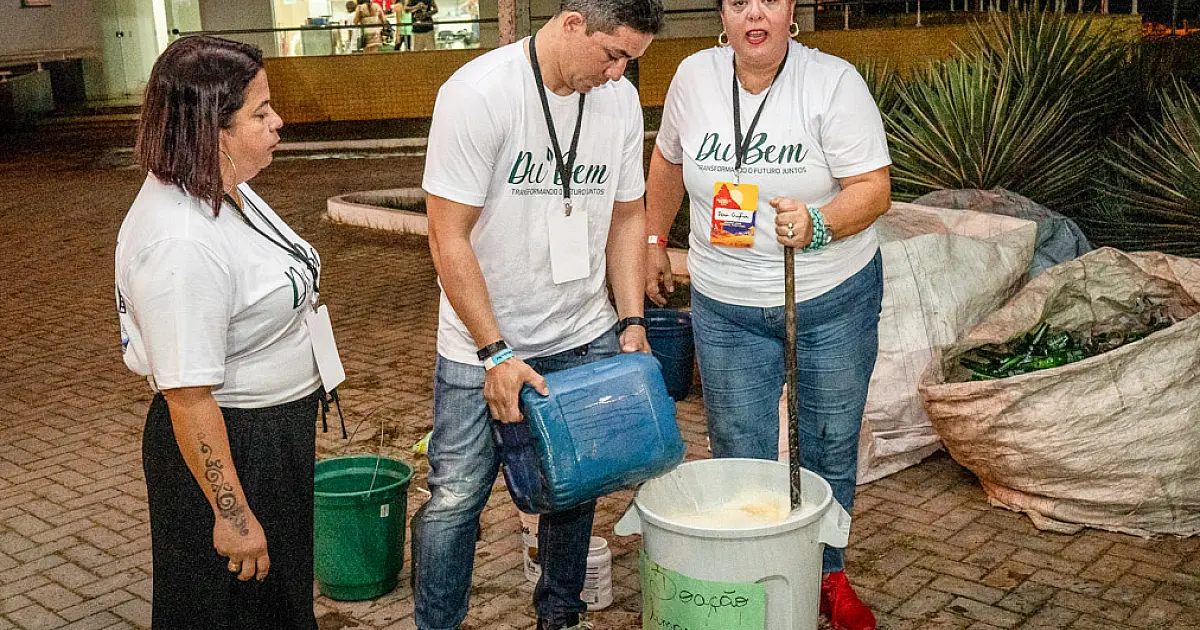 Produção de sabão no FAS evitou a contaminação de 2 mi de litros de água do rio Paraguai