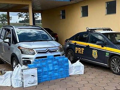 PRF prende homem com medicamentos emagrecedores na cueca