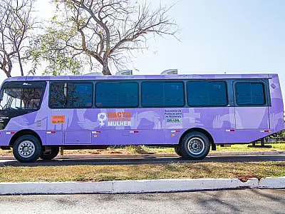 Ônibus Lilás fará atendimento na área rural de Corumbá entre os dias 10 e 12 de março