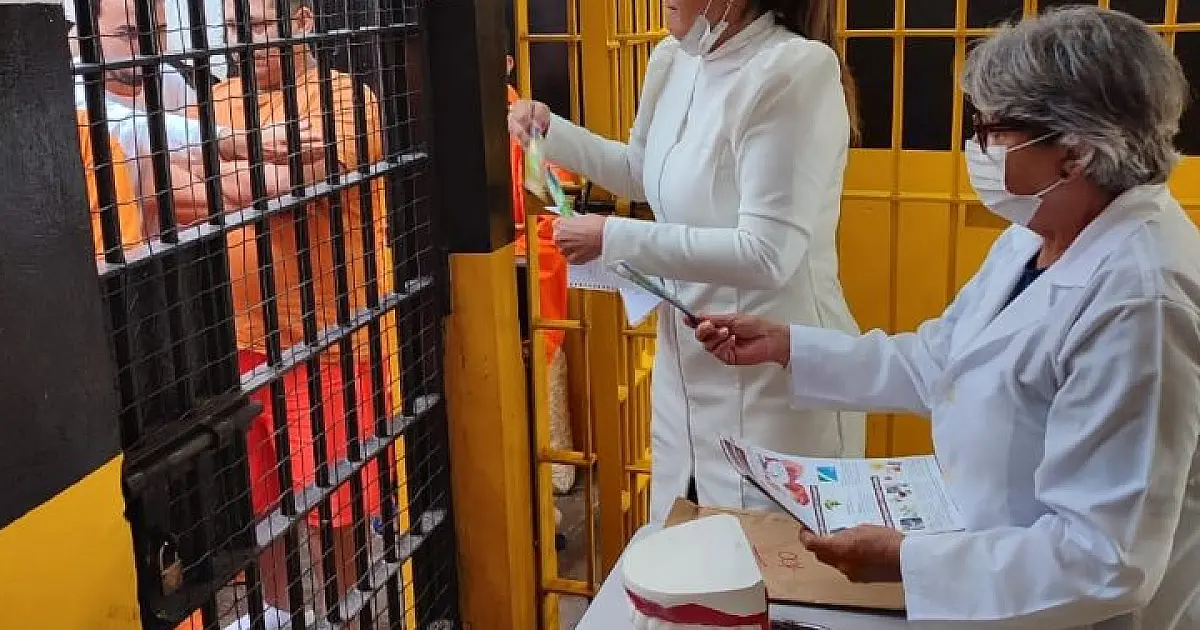 Campanha reforça prevenção ao câncer bucal na população carcerária de MS