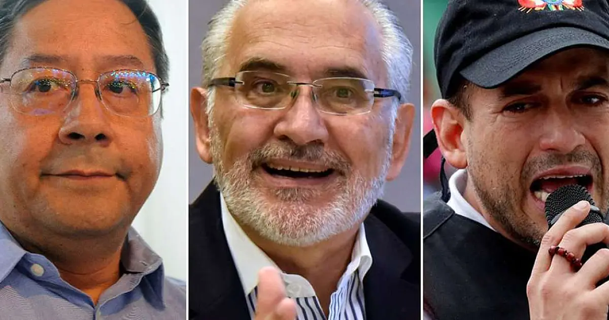 Na Bolívia, Arce vence em cinco departamentos, Mesa em três e Camacho em um