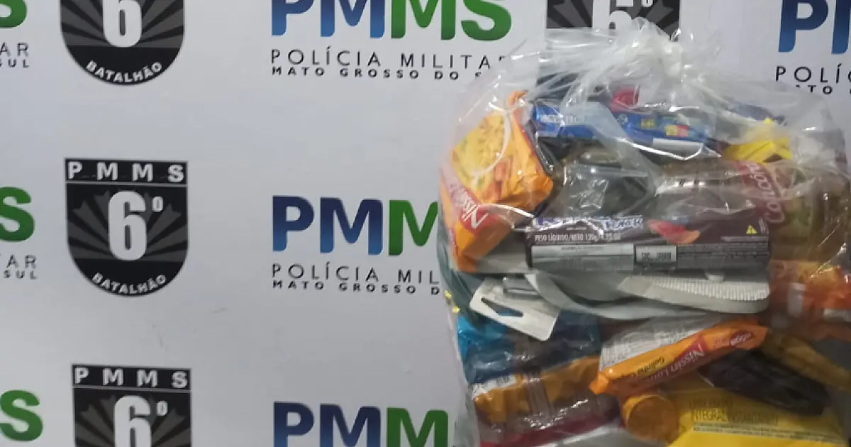Rapaz de 21 anos é preso por furto em mercado no Popular Velha