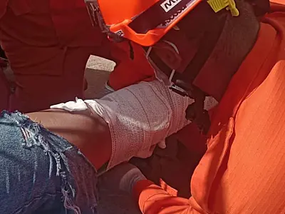 Colisão entre carro e moto mobiliza equipes de resgate no centro de Corumbá