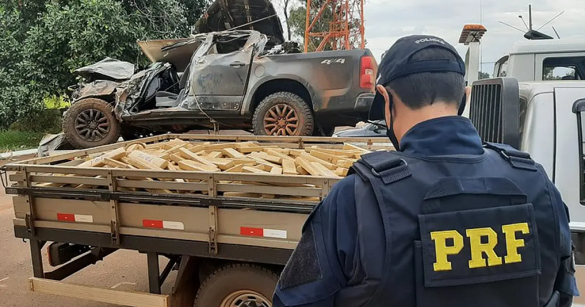 PRF apreende 1,8 tonelada de maconha em MS