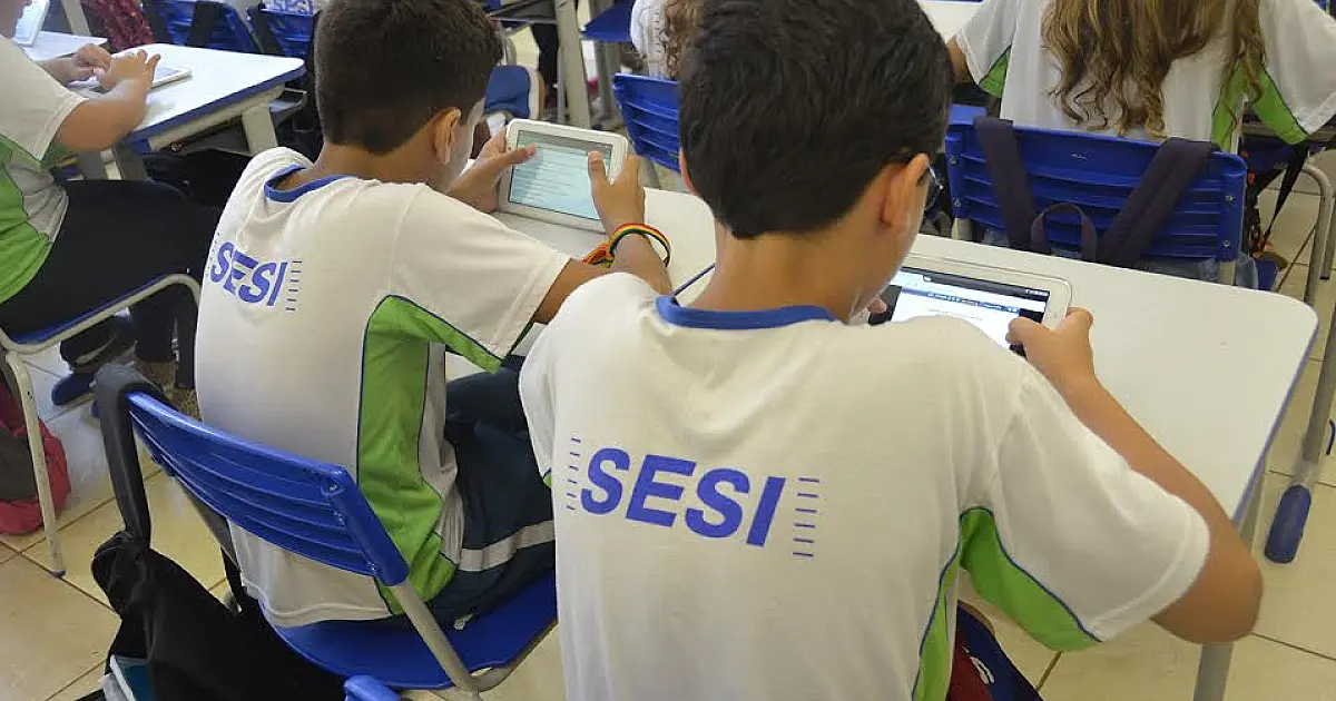 Escolas do Sesi abrem matrículas a partir de 1º de dezembro no Estado