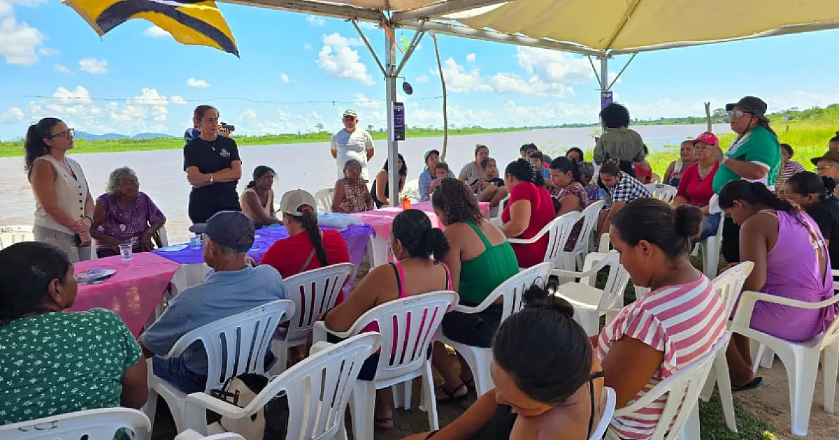 Navegando com Cidadania leva direitos e proteção social às famílias ribeirinhas