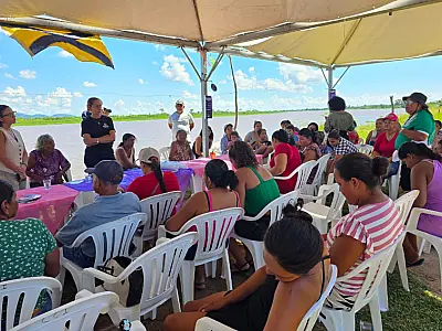 Navegando com Cidadania leva direitos e proteção social às famílias ribeirinhas