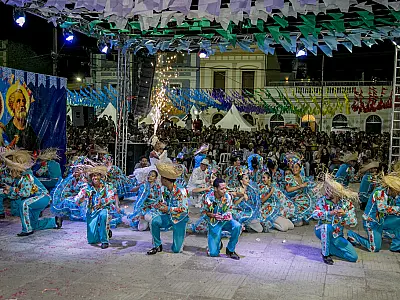 Concurso de Quadrilhas Juninas anima Arraial do Banho de São João no Porto Geral