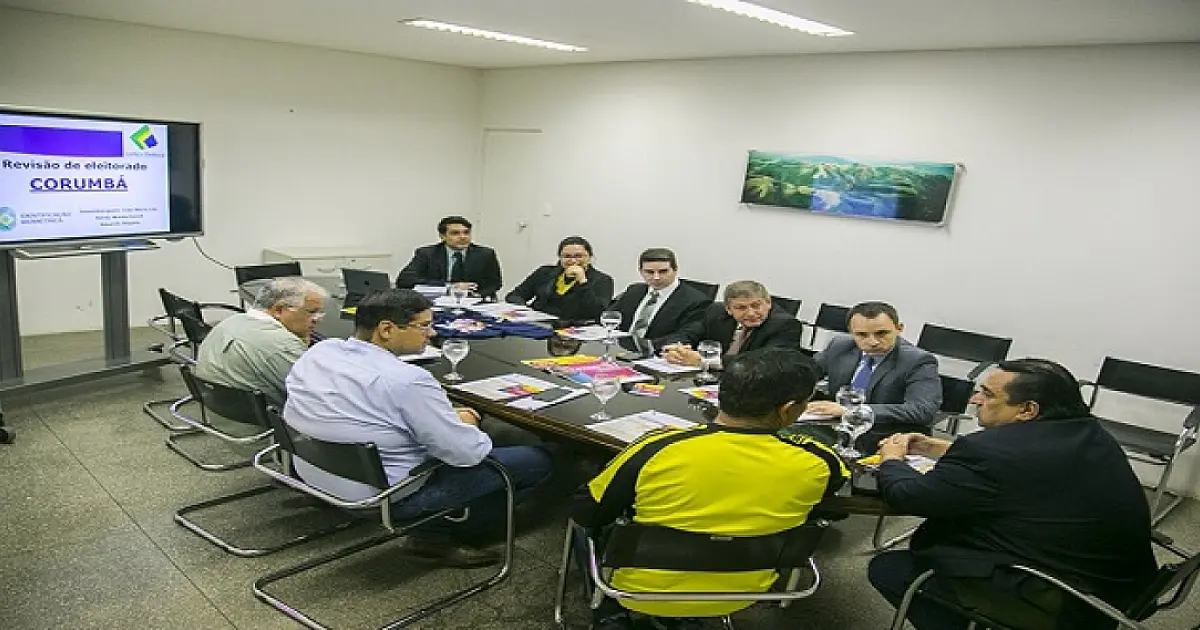 Justiça Eleitoral apresenta cronograma para cadastramento biométrico em Corumbá