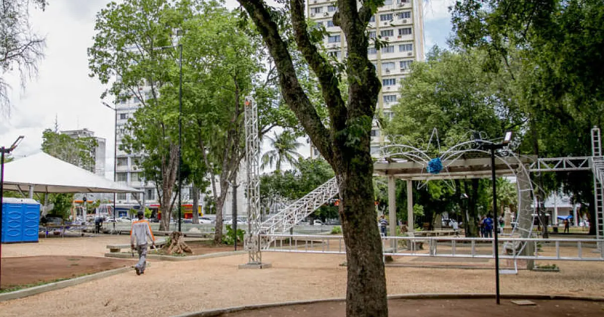 Abertura do Jardim de Natal acontece nesta quarta às 19h