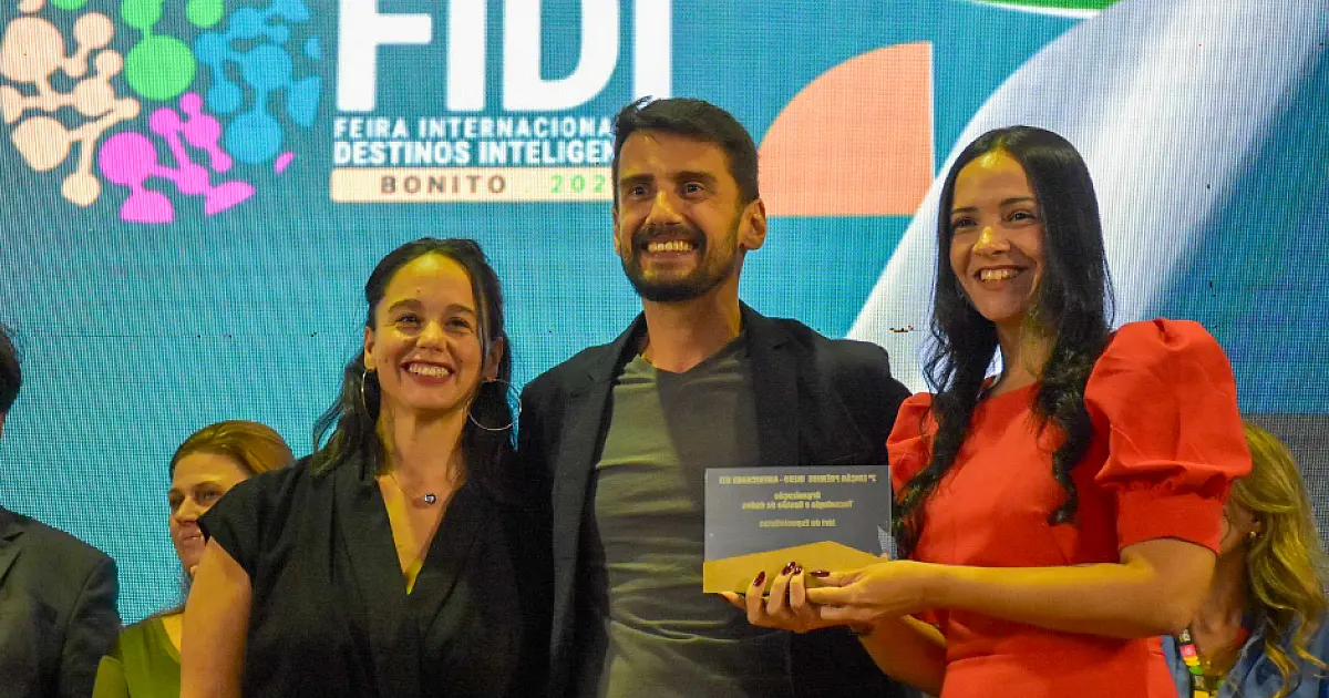 Mato Grosso do Sul conquista três prêmios de turismo inteligente na FIDI 2025
