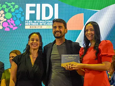 Mato Grosso do Sul conquista três prêmios de turismo inteligente na FIDI 2025