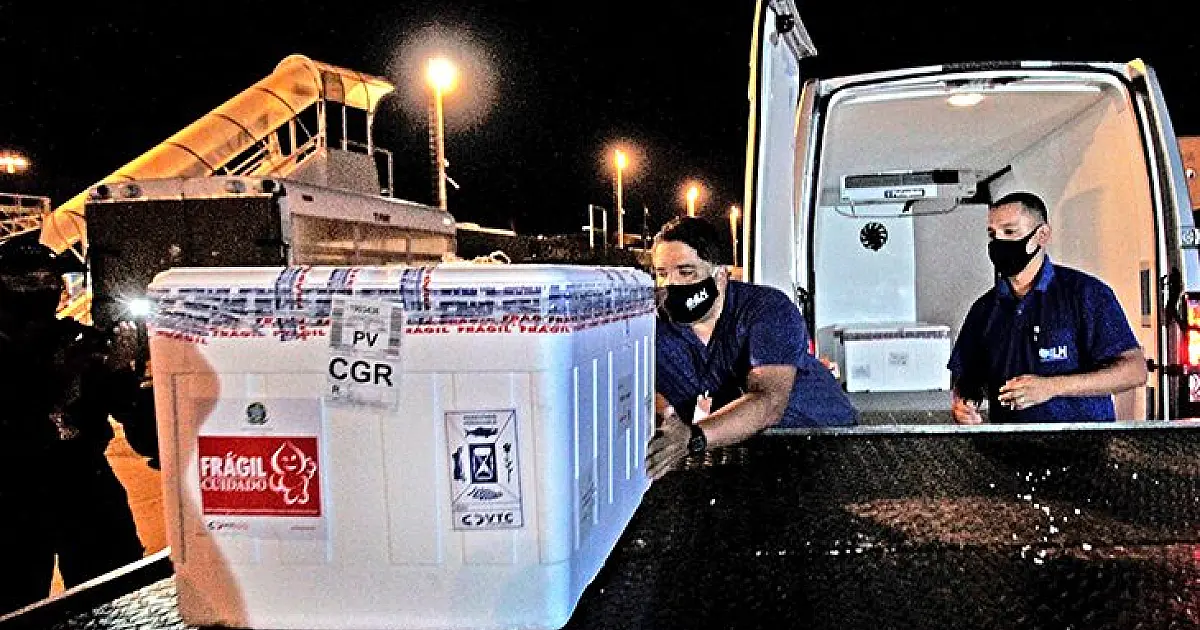 Com 13º lote, Mato Grosso do Sul soma 708 mil doses recebidas da vacina contra Covid-19