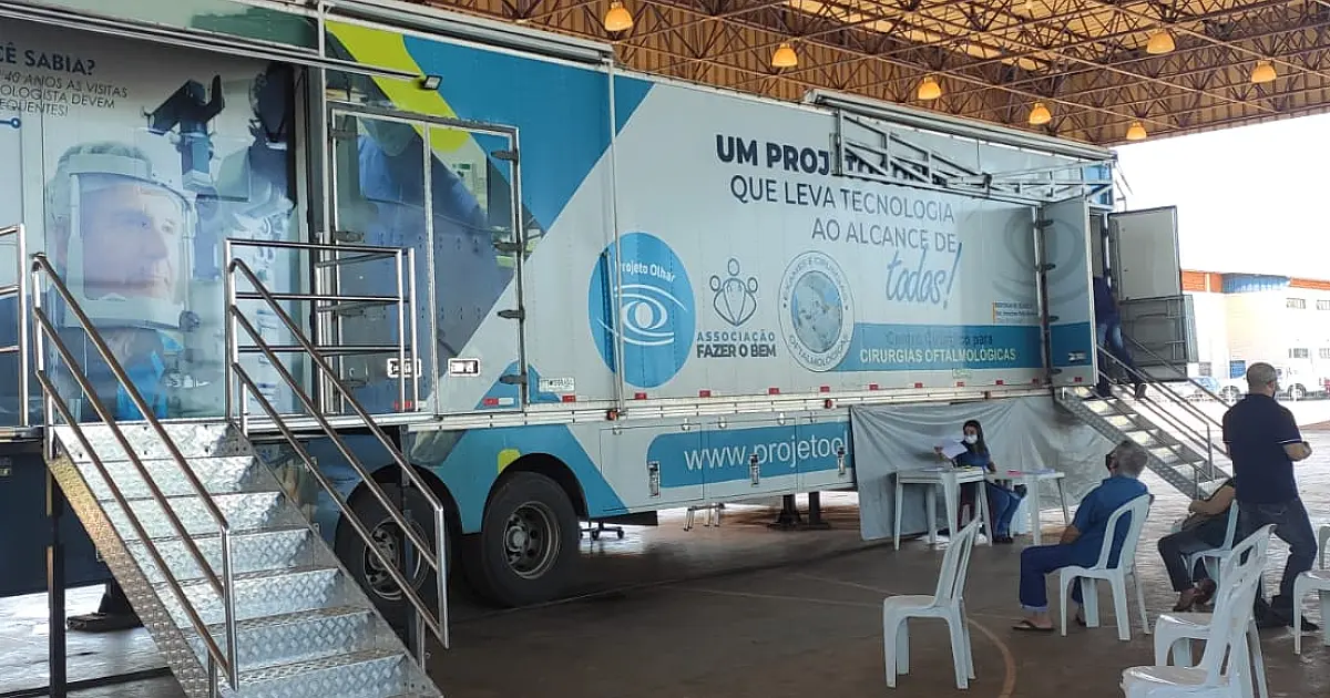 Projeto Olhar inicia atendimentos e fica até sexta-feira em Corumbá