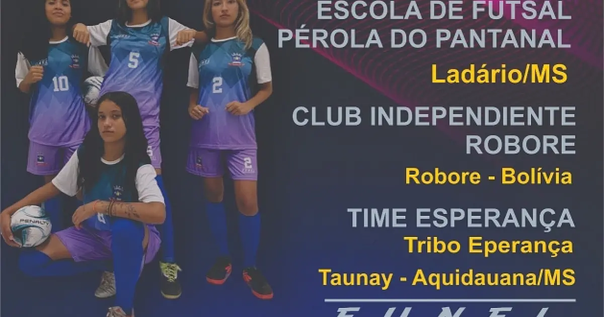 Desafio Internacional de Futsal Feminino acontece neste sábado