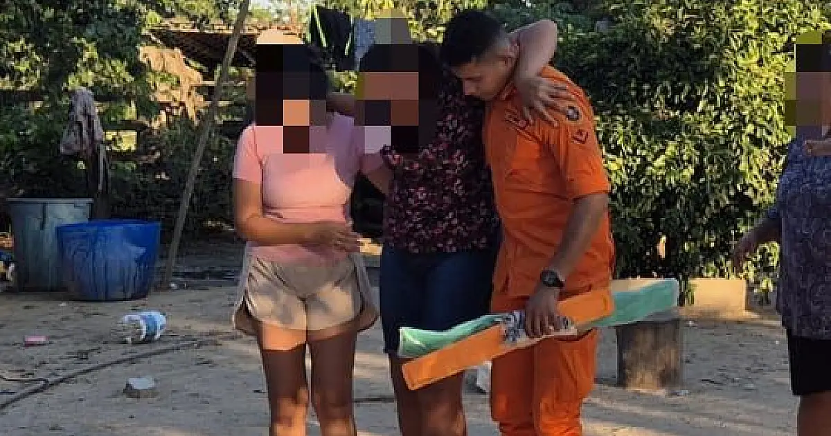 Bombeiros navegam 134 km para socorrer adolescente ferida no Pantanal