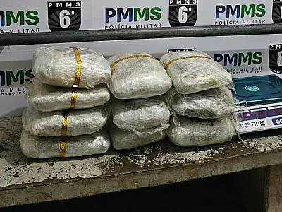 Odor de maconha denuncia traficante durante fiscalização da PM em Corumbá
