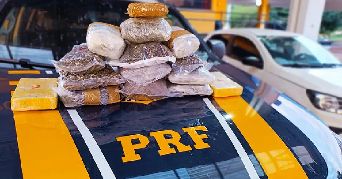 Droga que saiu de Corumbá é apreendida na BR 262