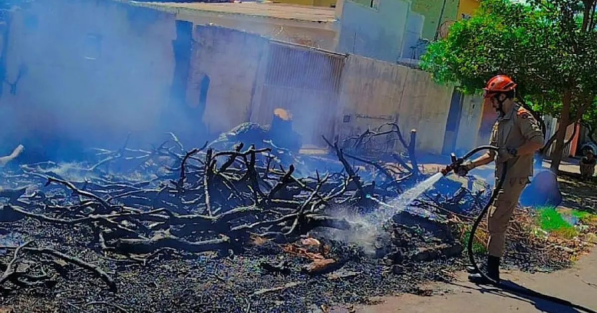 Incêndios em lixo mobilizam Bombeiros em Corumbá; já são 40 casos em 2026