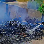 Incêndios em lixo mobilizam Bombeiros em Corumbá; já são 40 casos em 2026