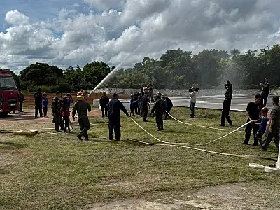 Concurso de desenho revela talentos e proporciona vivência militar à estudantes de Ladário