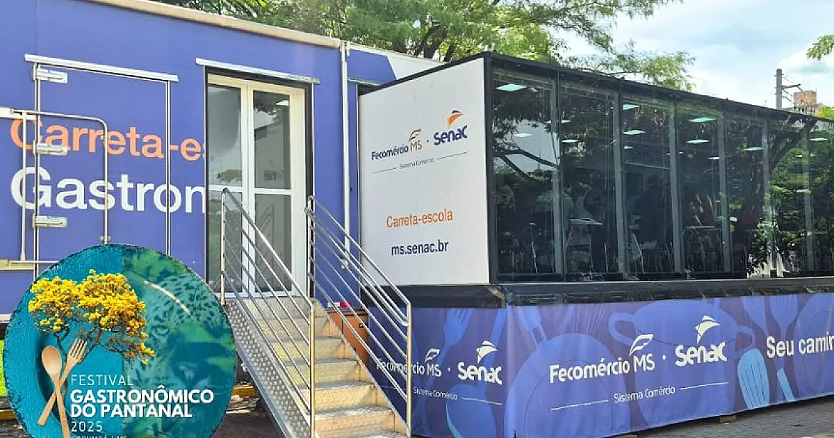 Festival Gastronômico do Pantanal terá programação especial da Carreta do Senac