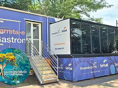 Festival Gastronômico do Pantanal terá programação especial da Carreta do Senac