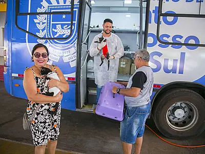 Caravana da Castração encerra etapa em Corumbá com mais de 1.200 pets atendidos