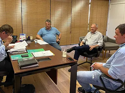 Em agenda na Capital, Ladário pede por veículos para Guarda Municipal