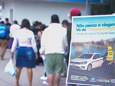 Corumbá lança campanha de combate ao transporte clandestino