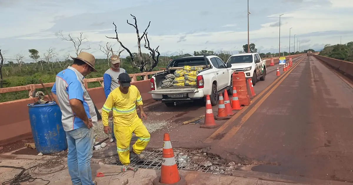 Agesul informa suspensão da licitação de recuperação da ponte sobre o rio Paraguai