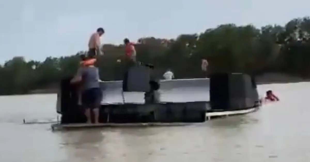 Naufrágio no rio Paraguai deixou sete pessoas desaparecidas