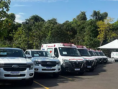 Frota renovada fortalece o SUS e avança na regionalização da saúde em MS