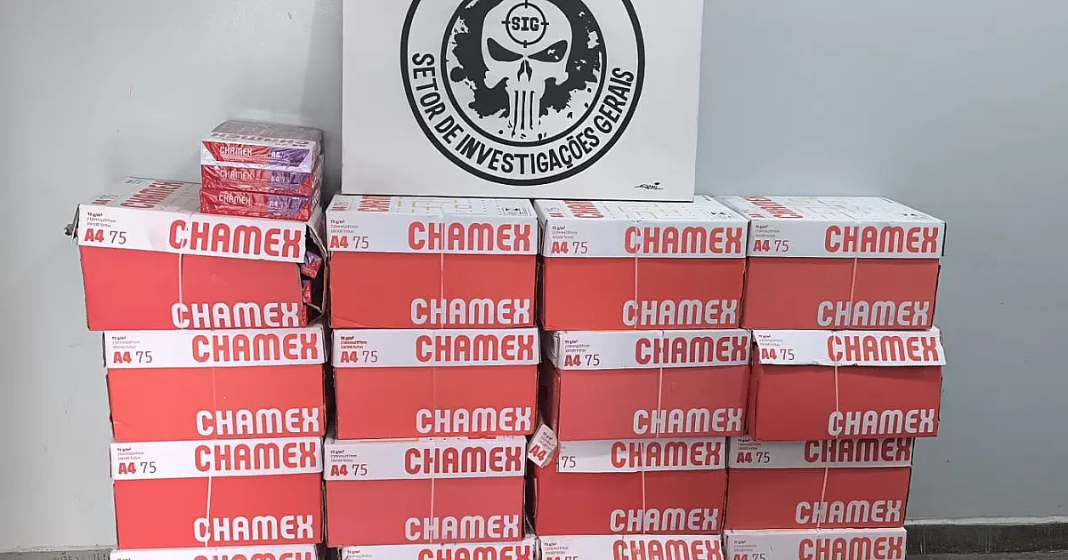 Polícia prende três suspeitos de desviar papel da Prefeitura em Corumbá