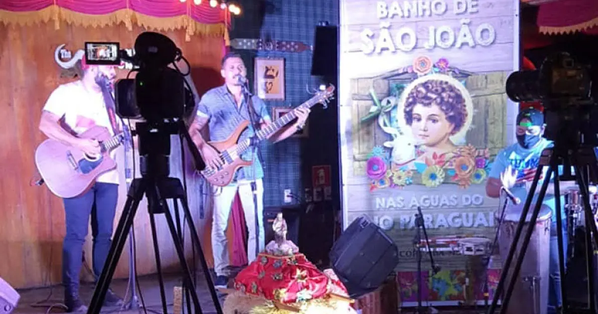 Com artistas locais, Prefeitura promove Circuito Musical Junino de Corumbá