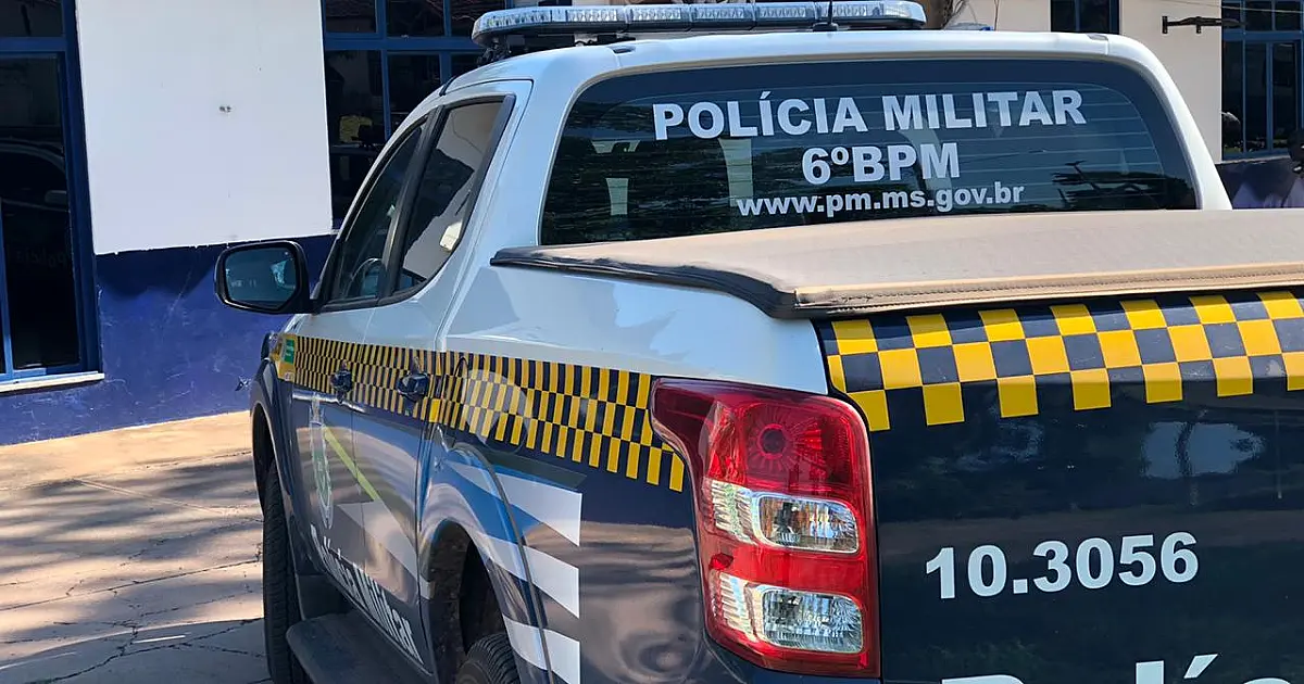 PM de Corumbá prende mulher por dano e lesão corporal dolosa