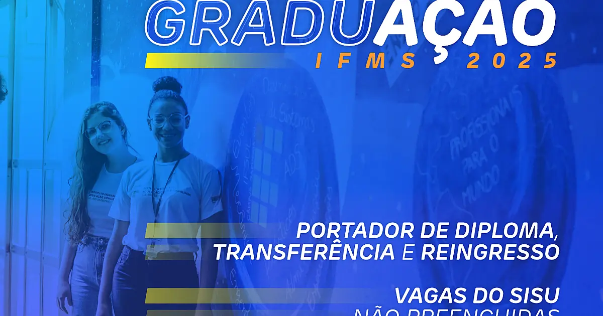 IFMS abre inscrições para cursos gratuitos de graduação