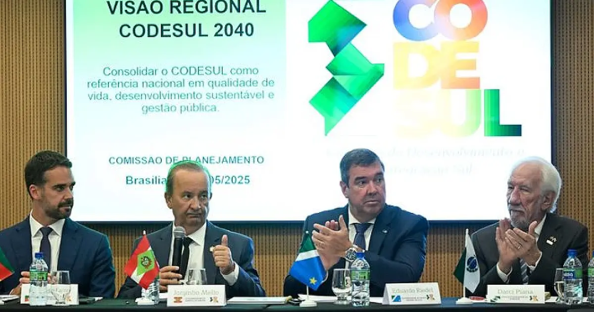 MS encabeça estratégia de desenvolvimento conjunto com RS, PR e SC
