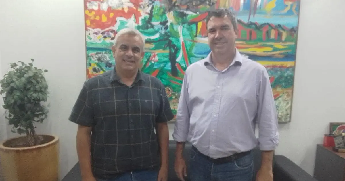 Em reunião com Riedel, Luciano Costa acompanha ações do governo em Corumbá