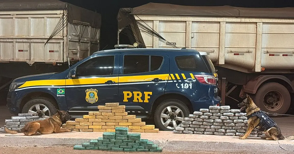 Caminhão com minério que saiu de Corumbá é flagrado com drogas na BR 262