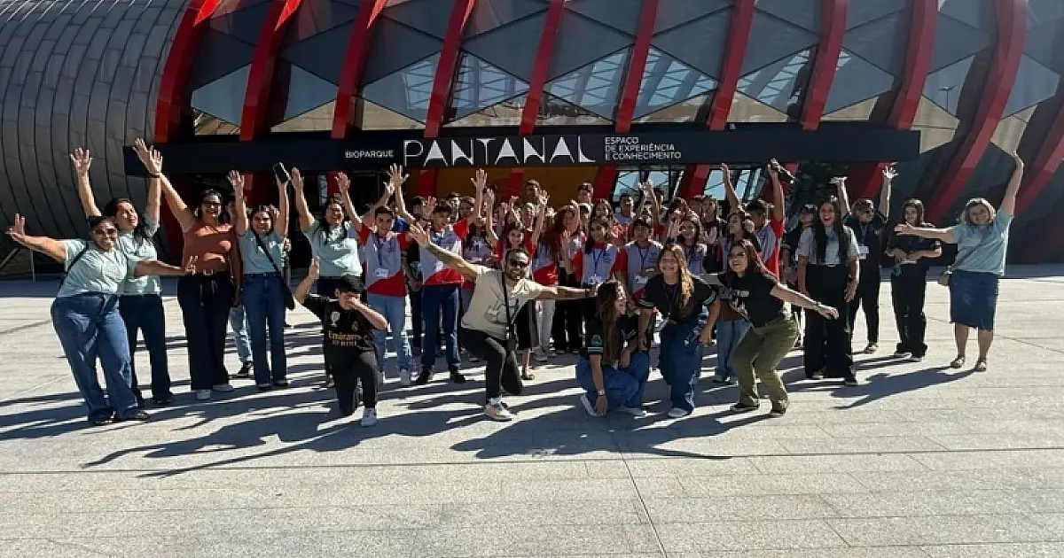Estudantes da REME de Ladário visitam o Bioparque Pantanal