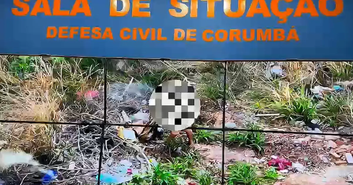 Drone da Defesa Civil flagra queima de lixo no bairro Vila Guarani