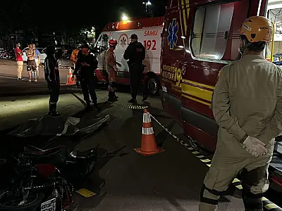 Motociclista de morre em grave acidente no Bairro Nova Corumbá; Motorista fugiu